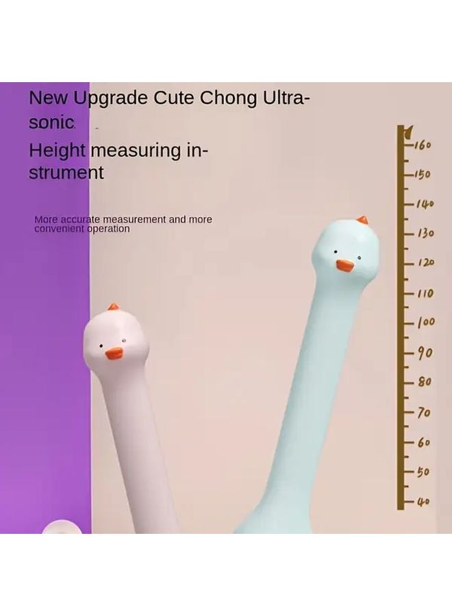 Yellow Digital Ultrasound Height Meter Smart Display Portable Home Office - Image 4