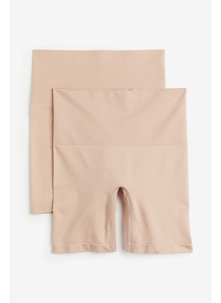 H&M 2-Pack Seamless Medium Shape Bikers