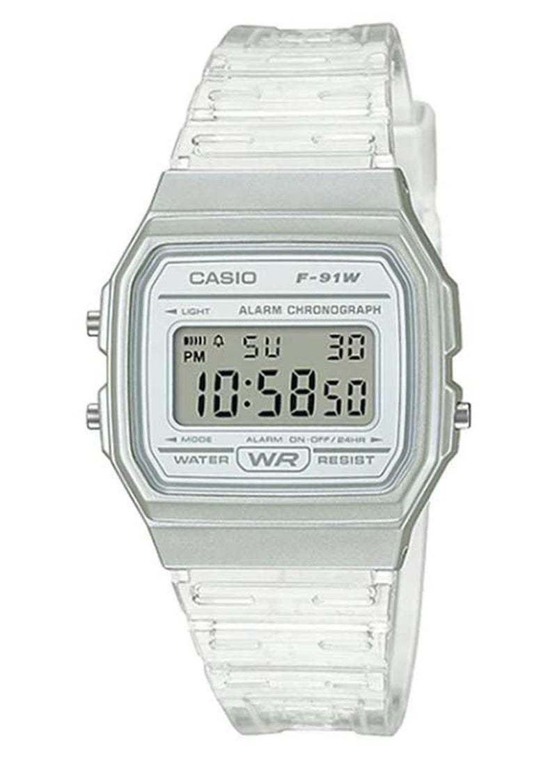 CASIO Unisex Youth Digital Watch F-91WS-7DF - Image 1