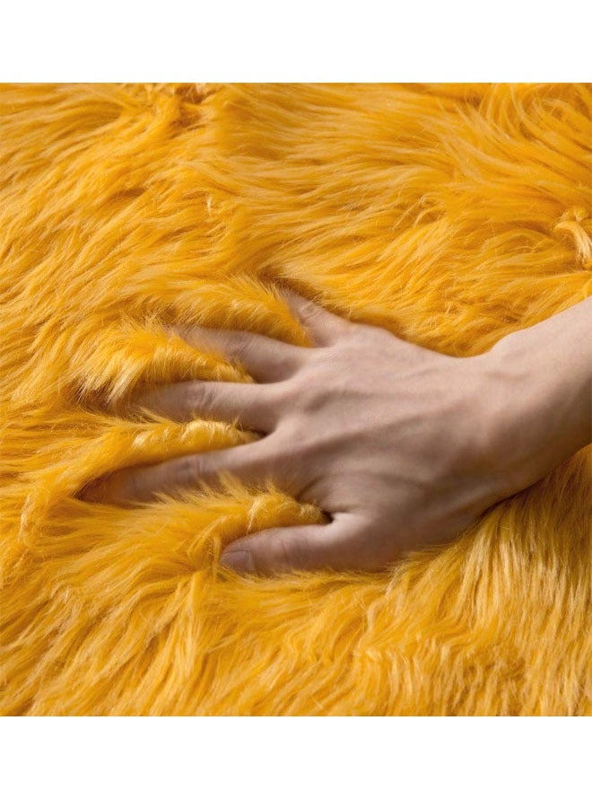 KLNAMAEAAN Modern Fluffy Long Pile Area Rug Non-Slip, Super Soft Decor Contemporary Carpet 200*300 Cm  - Image 5