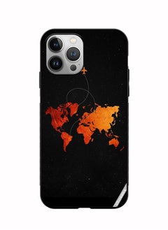 Protective Case Cover For Apple iPhone 11 Pro Travel Map Design Multicolour