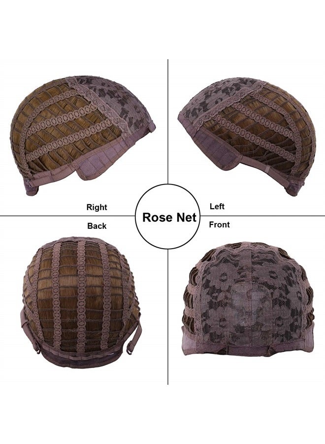 BERON Blonde Ombre Short Wigs Curly Bob Wig with Bangs Ombre Color Wavy Hair Wigs 12 Inches Women's Synthetic Wigs Daily Party Use - Image 5