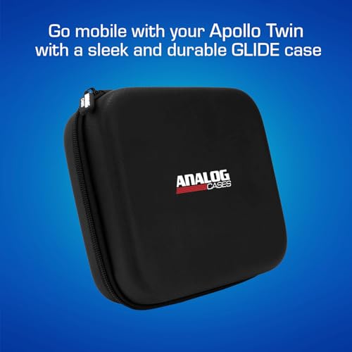 ANALOG CASES Universal Audio Apollo Twin Case - Custom-Fitted Compact GLIDE Case for Travel - Image 2