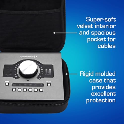 ANALOG CASES Universal Audio Apollo Twin Case - Custom-Fitted Compact GLIDE Case for Travel - Image 3