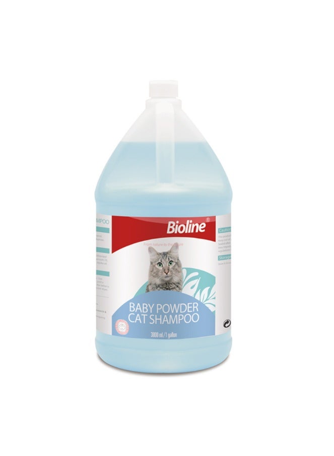 شامبو قطط بيو لاين بودرة الأطفال 3.8 لتر