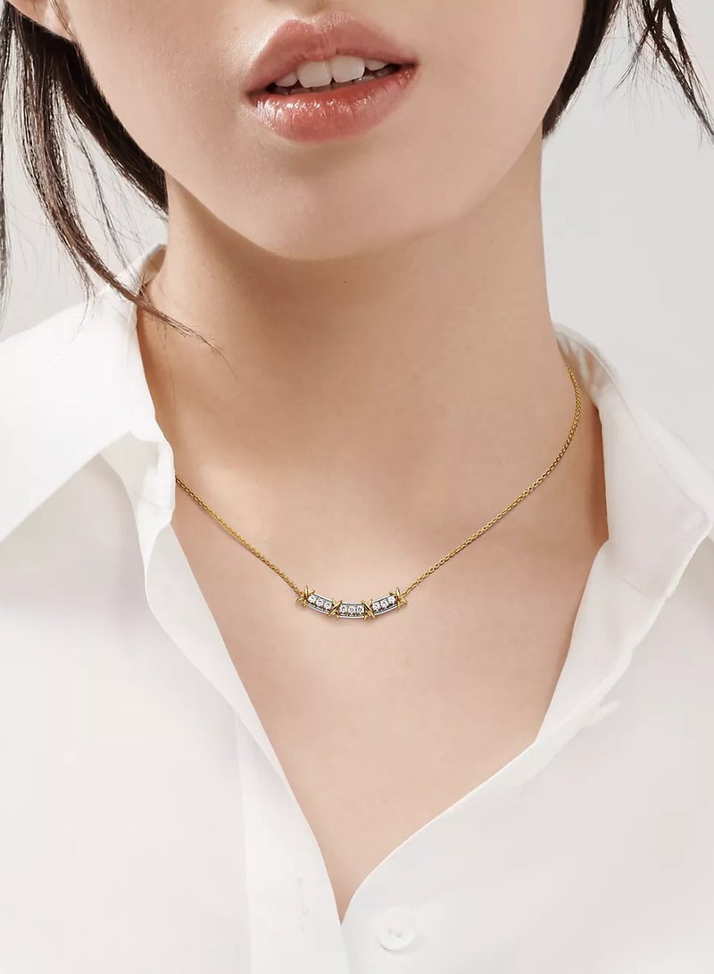 Tiffany & Co. Tiffany Sixteen Stone Narrow Pendant with Diamonds  - Image 2