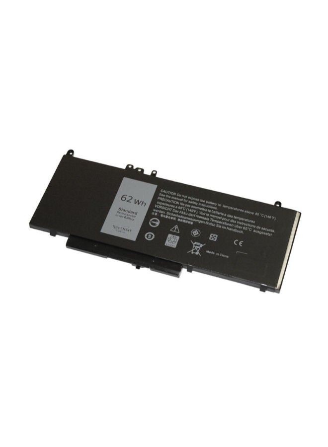 لاب-تك بطارية بديلة لجهاز Dell Latitude E5270 / E5470 / E5570 — متوافقة مع 6MT4T، 07V69Y، 451-BBLK، 79VRK، 8V5GX، G5M10، HK6DV، PF59Y، R0TMP، TPTXF، 9MWTG3T — 7.6 فولت 8260 مللي أمبير/ساعة 62 واط/ساعة ليثيوم أيون، لون أسود - Image 1