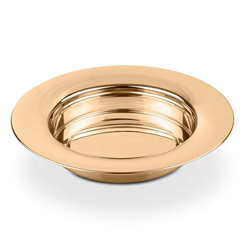 Steadfast Selections (Bread Tray) Gold Premium Communion Trays for Churches | Stainless Steel Communion Ware Set, Supplies - Image 1