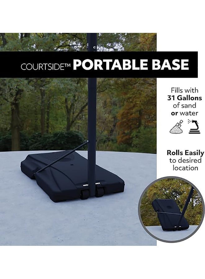 Lifetime 51550 48″ Shatterproof Speed Shift™ Portable Basketball Hoop System – Courtside Adjustable (8–10 ft) - Image 4