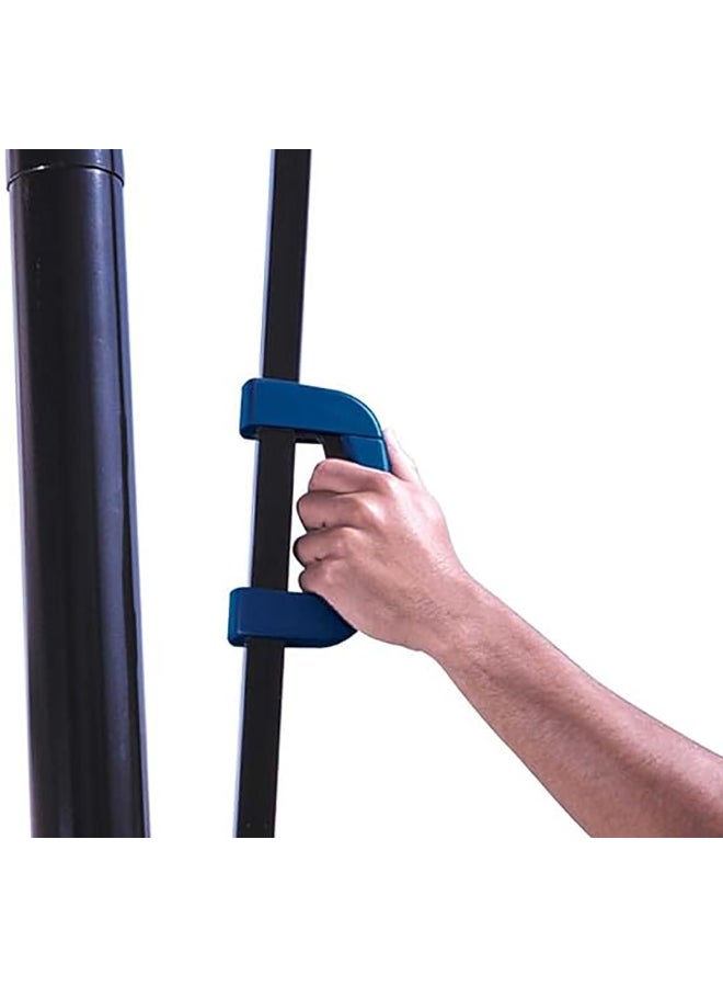 Lifetime 51550 48″ Shatterproof Speed Shift™ Portable Basketball Hoop System – Courtside Adjustable (8–10 ft) - Image 3