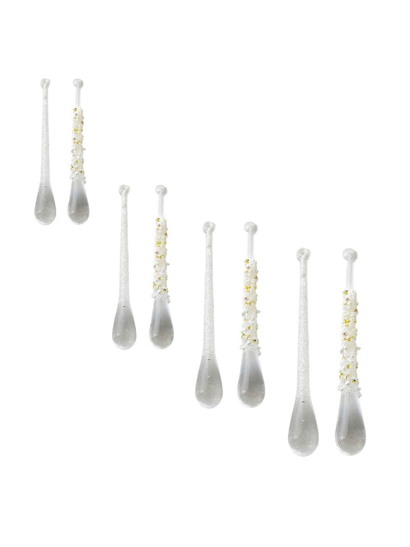 Acrylic Ice Pebble‌ Ornament High ‌Luminosity‌‌ ‌Featherweight‌ Christmas Tree Adornment‌ For Vacation home Party Decoration - Image 2