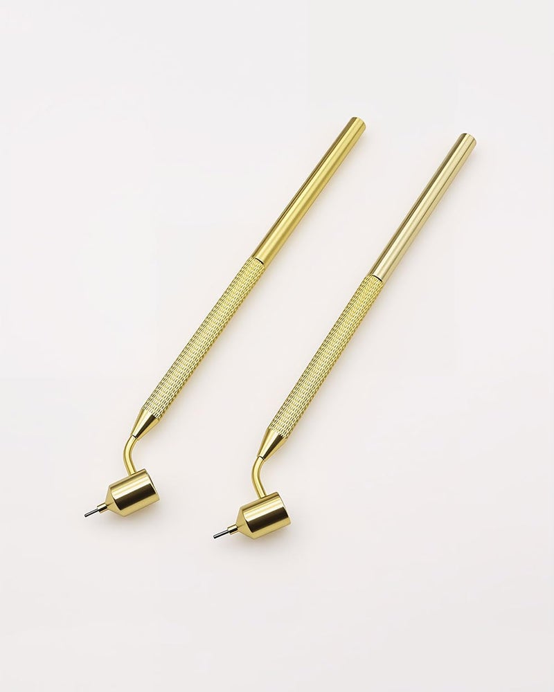 SEEK RARE 2PCS Detailing Fine Line Fluid Writer Paint Applicator Pen 0.3mm 0.7mm Fluid Writer Paint Applicator Pen Fine Line Painting Pen for Rock Chips and Scratch Repair Cars - Image 1