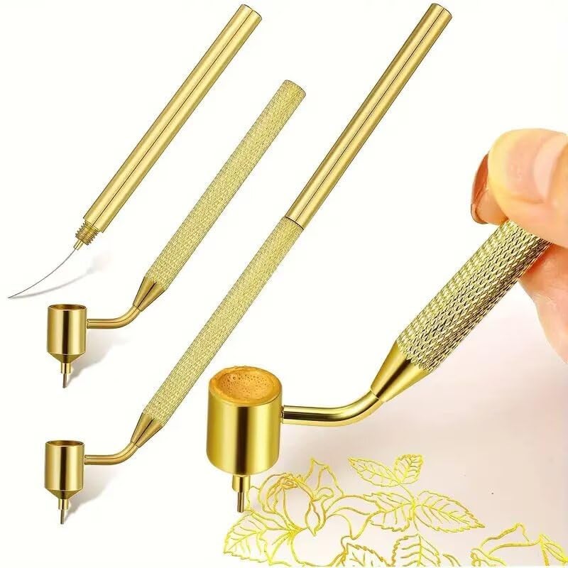 SEEK RARE 2PCS Detailing Fine Line Fluid Writer Paint Applicator Pen 0.3mm 0.7mm Fluid Writer Paint Applicator Pen Fine Line Painting Pen for Rock Chips and Scratch Repair Cars - Image 2