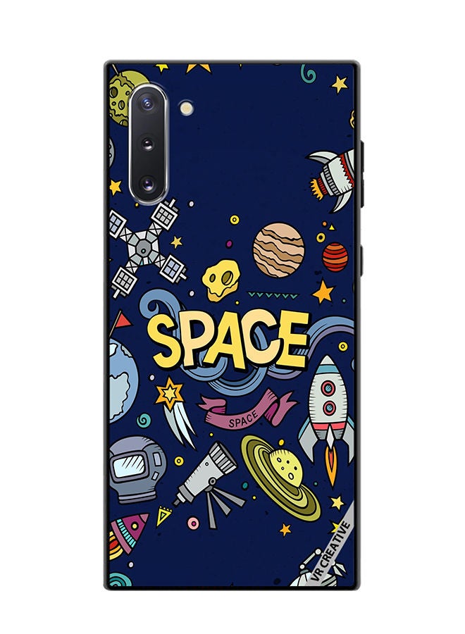 VR CREATIVE Protective Case Cover For Samsung Galaxy Note10 5G Space Design Multicolour - Image 1