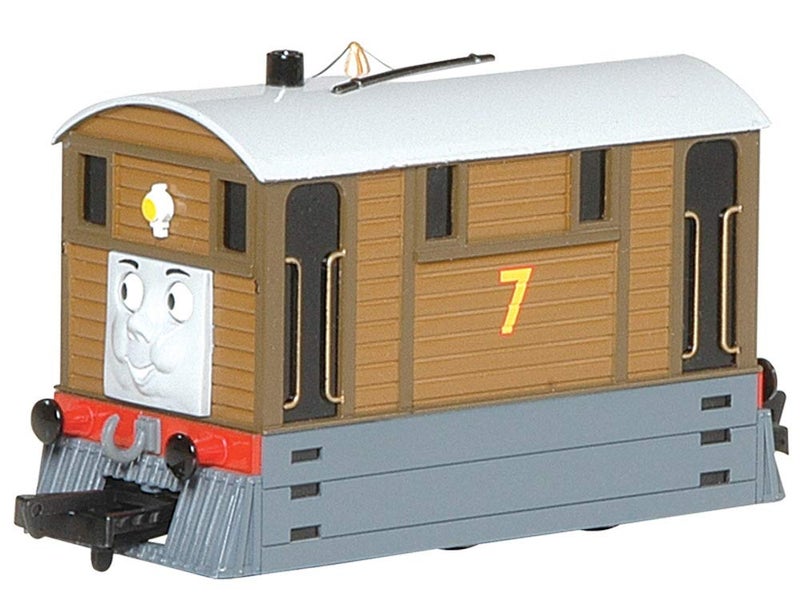 Bachmann Trains Thomas And Friends - Toby The Tram Engine With Moving Eyes, Black, 0.5 Liters - Image 1
