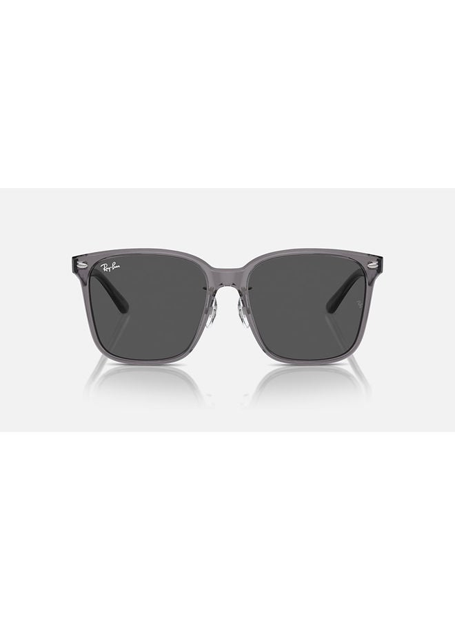 راي بان Unisex Full Rim Square Sunglasses 2206D,57,1399,87 - Image 2