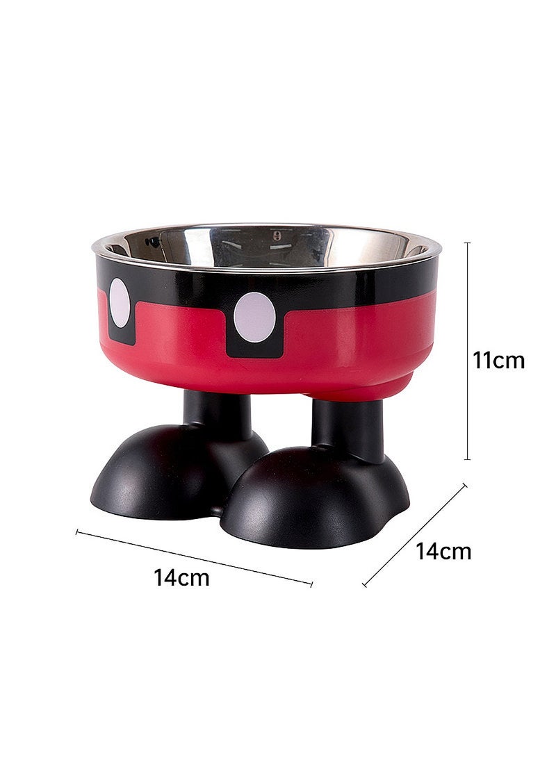 كيدل سعة كبيرة الفولاذ المقاوم للصدأ الكلب وعاء القط تغذية الأوعية الحيوانات الأليفة الفولاذ المقاوم للصدأ وعاء للقطط والكلاب - Image 4