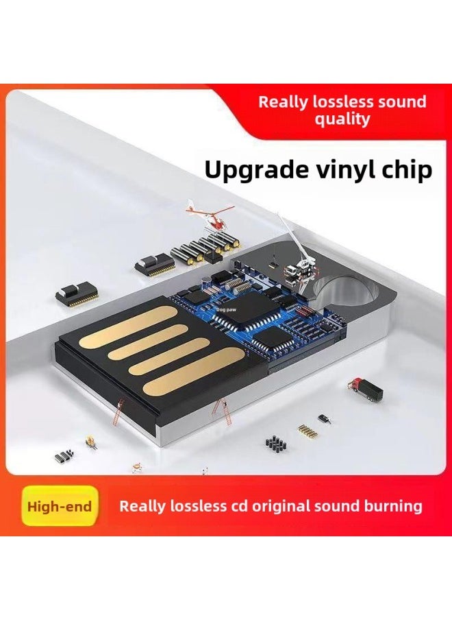 ماركة غير محددة جودة صوت عالية للسيارة، لوازم السيارات، قرص الهاتف المحمول، USB Universal 2023، موسيقى بدون فقدان DJ U، سعة أغنية الكمبيوتر: 16 جيجا 1600 أغنية [بدون فيديو، واجهة Qingying: قرص U من شريحة الفينيل القصيرة المطورة  - Image 2
