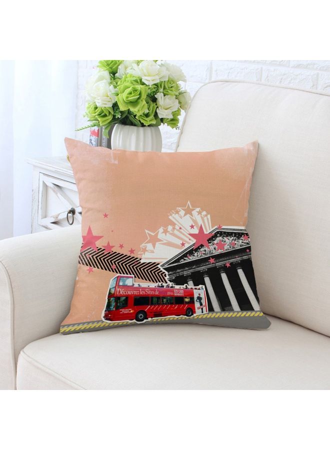 نيبمينينت غطاء وسادة زينة ناعم مزين بطبعة متعدد الألوان