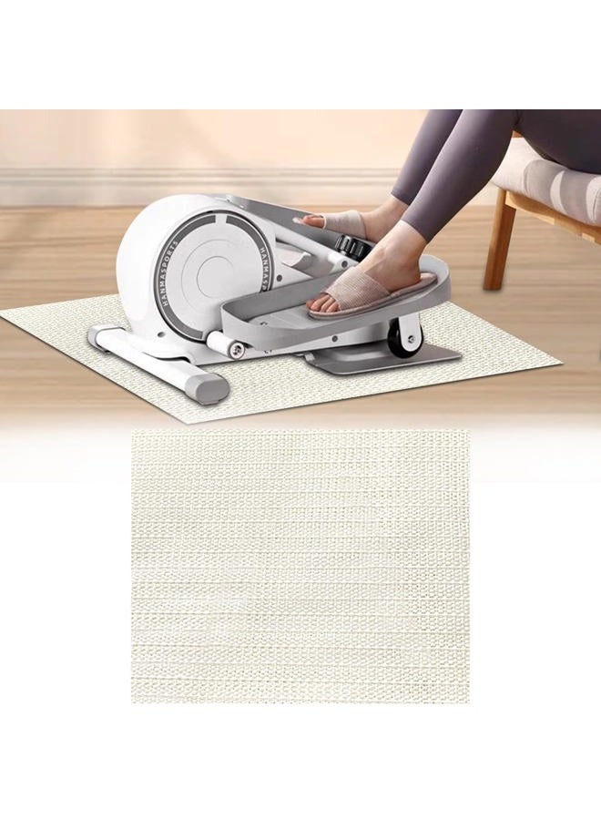 XNBXYS Non-slip Mat for Ellipse Leg Exerciser Machine, Suitable for Under Desk Elliptical Peddler Foot & Leg Pedal Exercixer for Seniors Fitness Home Sports Accessories, Enhanced Stability & Floor Protection - Image 1