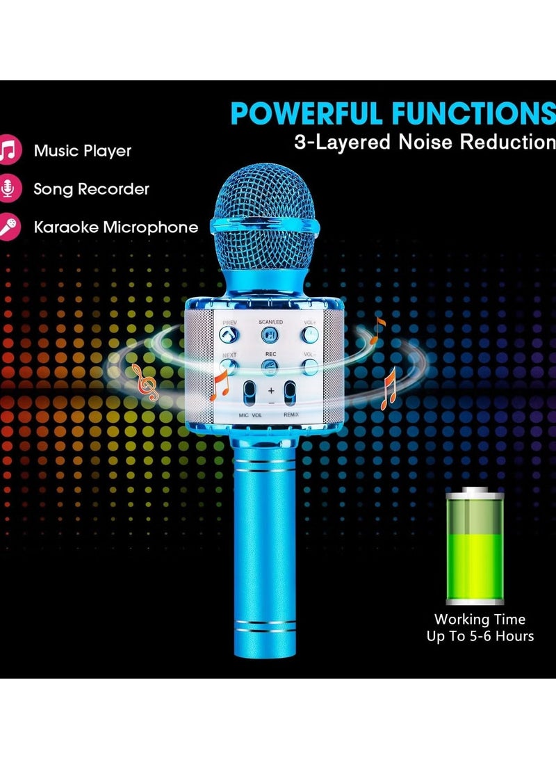 دريم مكبر صوت مع ميكروفون غناء كاريوكي محمول بلوتوث لاسلكي متطور متعدد الوظائف - Image 4