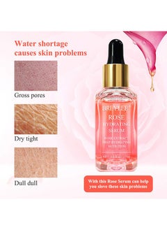 Breylee Rose Hydrating Serum , Hydrating Serum Moisturizing Serum Face Serum Hydrating with Hyaluronic Acid Alcohol Free Facial Serum for Skin Care(17ml)  - Image 4