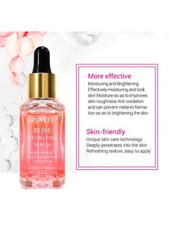 Breylee Rose Hydrating Serum , Hydrating Serum Moisturizing Serum Face Serum Hydrating with Hyaluronic Acid Alcohol Free Facial Serum for Skin Care(17ml)  - Image 5