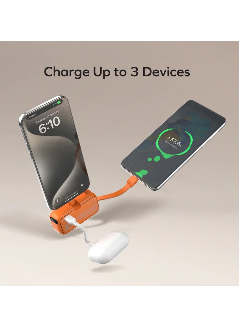 موماكس 1-باور ميني بنك طاقة 3 في 1 بسعة 5000mAh - Image 3