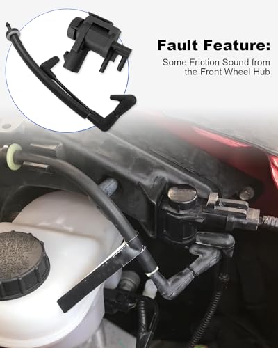 YUANTUO Check Valve Vacuum Hose and Vacuum Solenoid Fit for Ford F150 20152020 Fit for Ford Expedition 2018 Fit for Lincoln Navigator 2018 FL347A788AD FL3Z3A788B 7L1Z9H465B - Image 3