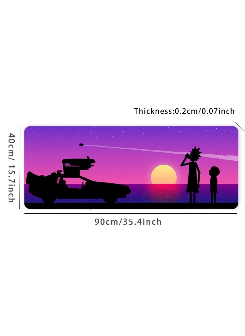 Rick And Morty Gaming Mouse Pad