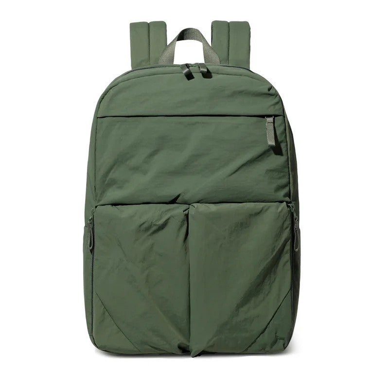 Bluejw 2026 New Unisex Double Backpack Lightweight Breathable Solid Color Curved Shoulder Straps Water-Resistant Nylon Polyester - Image 1