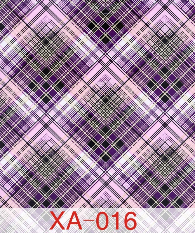 Xinfang Embroidery Christmas Plaid Lettering Film Plaid Snowflake Vinyl 12*10Inch Plaid Heat Transfer Heat Transfer - Image 1