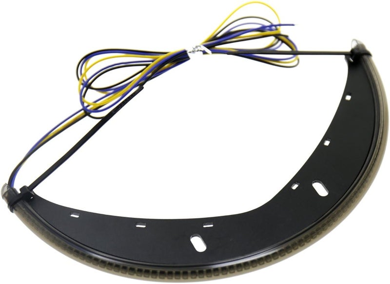 Rudyness LED Fender Turn Signal Kit with Smoked Lens, Tag Light & Bracket for Victory 2003-2017 - Image 3