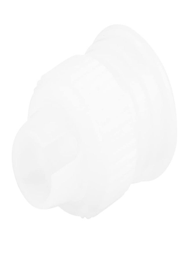 Restaurantware-Pastry Tek Piping Bag Coupler, 1 Standard Frosting Coupler - Reusable, 2-Piece Design, White Plastic Cake Decorating Coupler, Durable, Securely Fastens Pastry Tips - Image 2