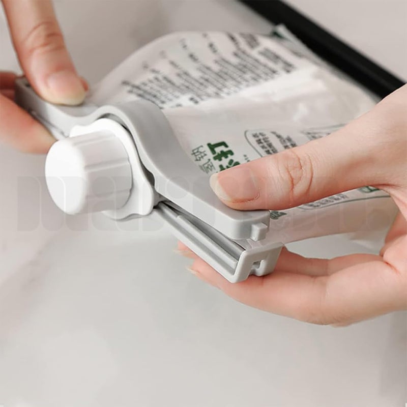 Marrone Seal Pour Food Storage Bag Clip Snack Food Storage Sealing Clips with Pour Spout Moisture Sealing Clamp with Discharge Nozzle for Kitchen Food Organization Sealing Clips 1 - Image 5