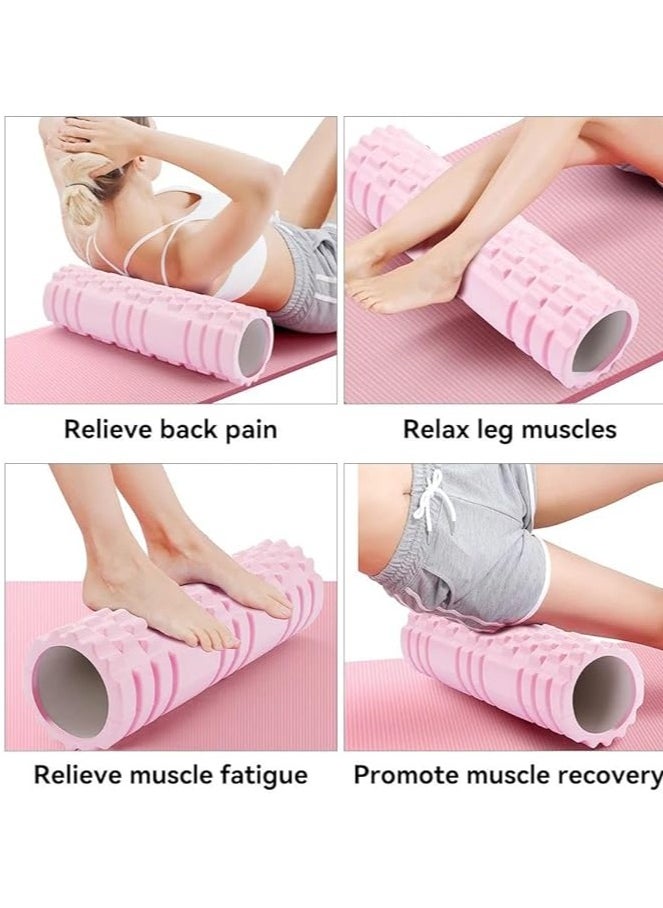 Ultimate Recovery Foam Roller from SportQ Fitness, Deep Tissue Massage Roller and Muscle Massage Roller, for Yoga and Pilates for Muscle Relaxation, Balance, Physical Therapy, Pain Relief 45cm - pzsku/Z66347D3D254E262E873DZ/45/_/1720692723/a15418ee-055d-4f1e-a81a-07dffe6ca3ad