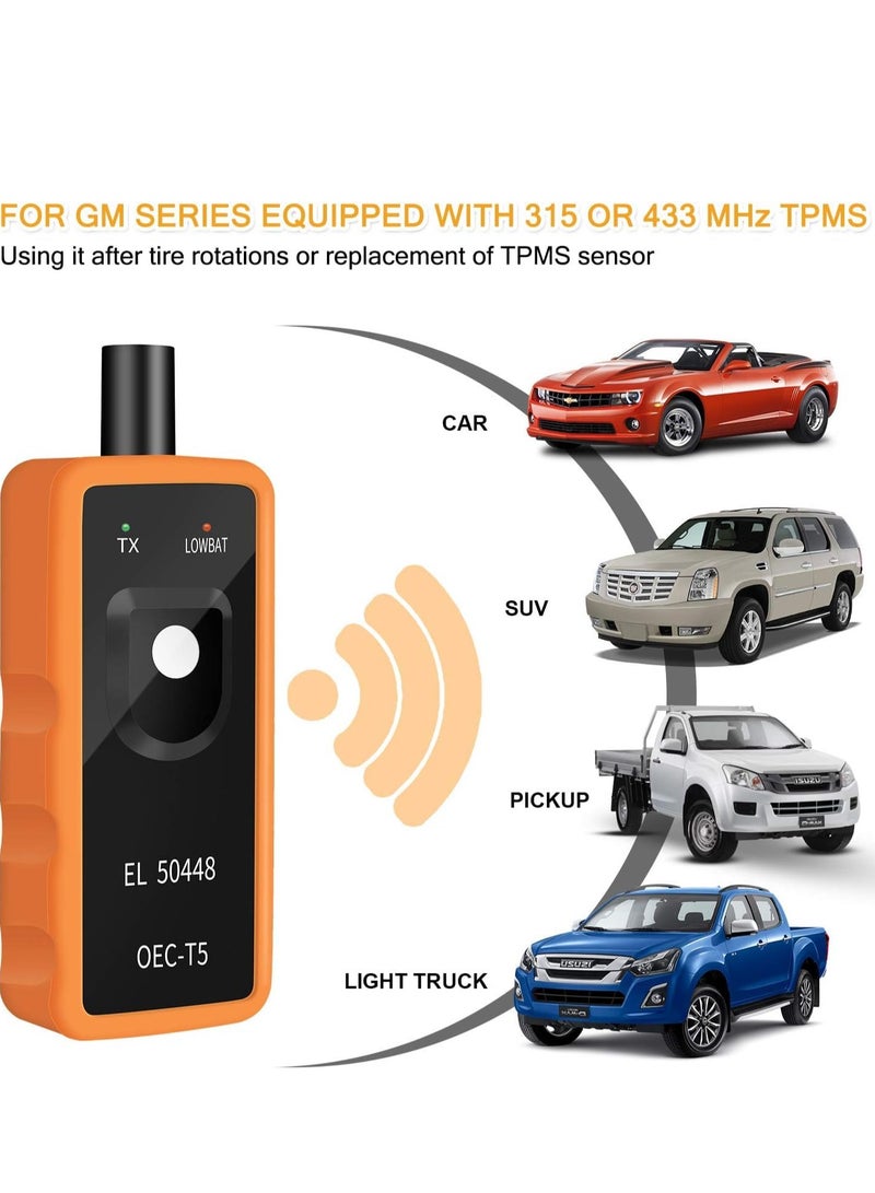 Generic EL-50448 (TPMS Reset Tool) Suitable for Buick/Chevrolet/Cadillac Series Car Tire Pressure Monitoring System Relearning Tool Programming Training  - Image 4