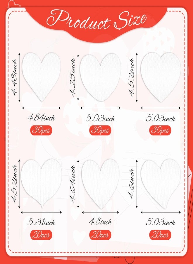 Eternity sky 150Pcs Valentines Day Heart Paper Art Crafts - Color Diffusing Watercolor for Classroom Decoration - Image 3
