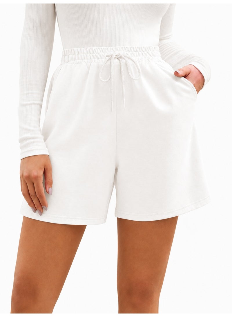 Nileton Shorts With Pocket - High Waist Sports Short For Women - Image 1
