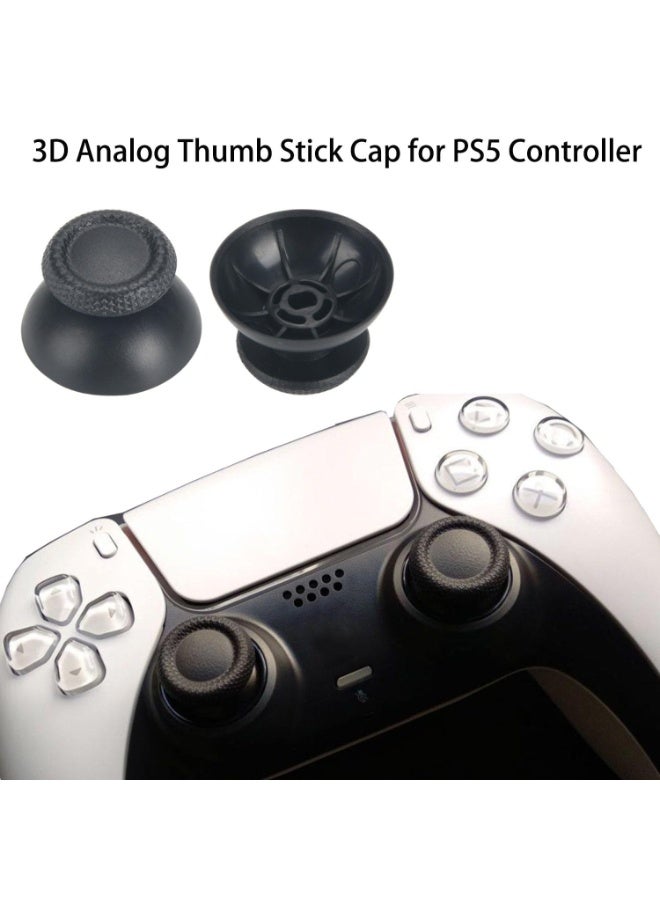 4PCS 3D Analog Joystick Replacement for PS5 Controller – Thumbsticks Repair Tool Kit Compatible with Playstation 5 DualSense Wireless Controller – Drift Damaged Joystick Replacements with Screwdriver - Image 4