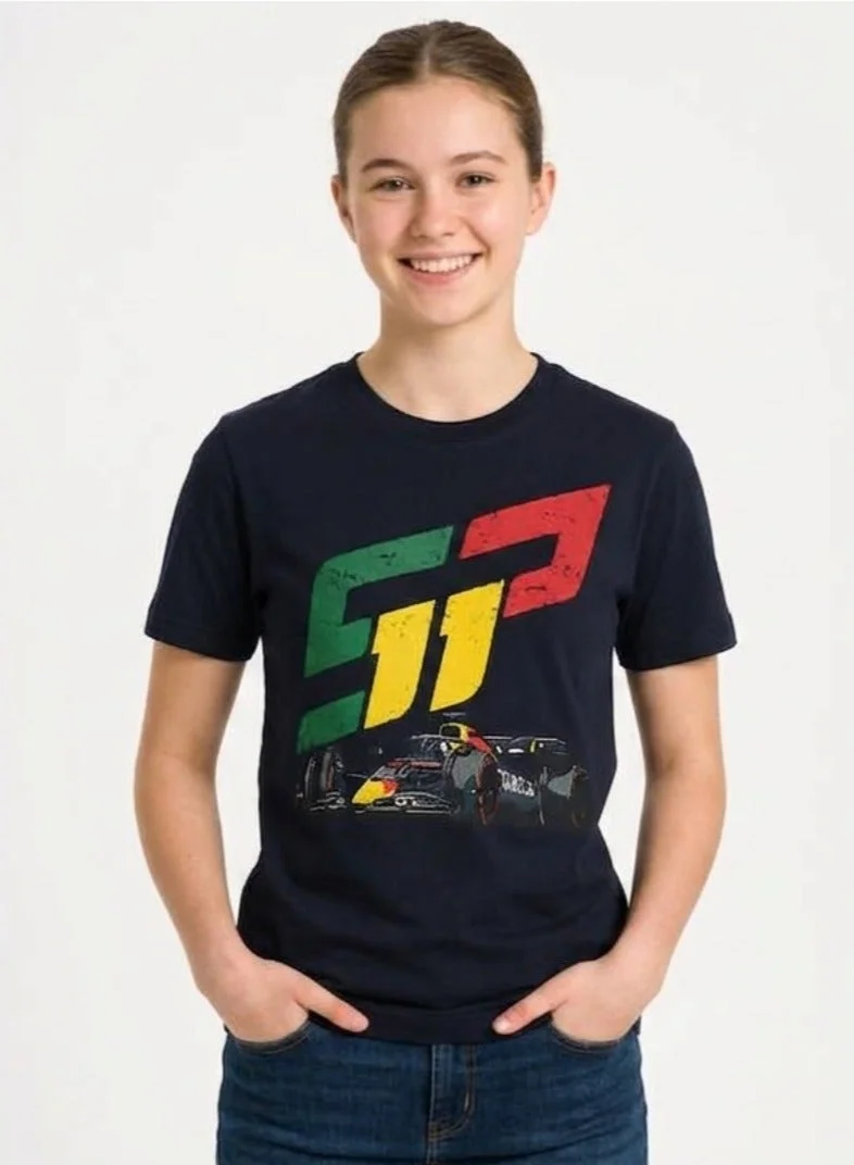 Red Bull Red Bull Racing Sergio "Checo" Perez Race Car Kid's T-Shirt