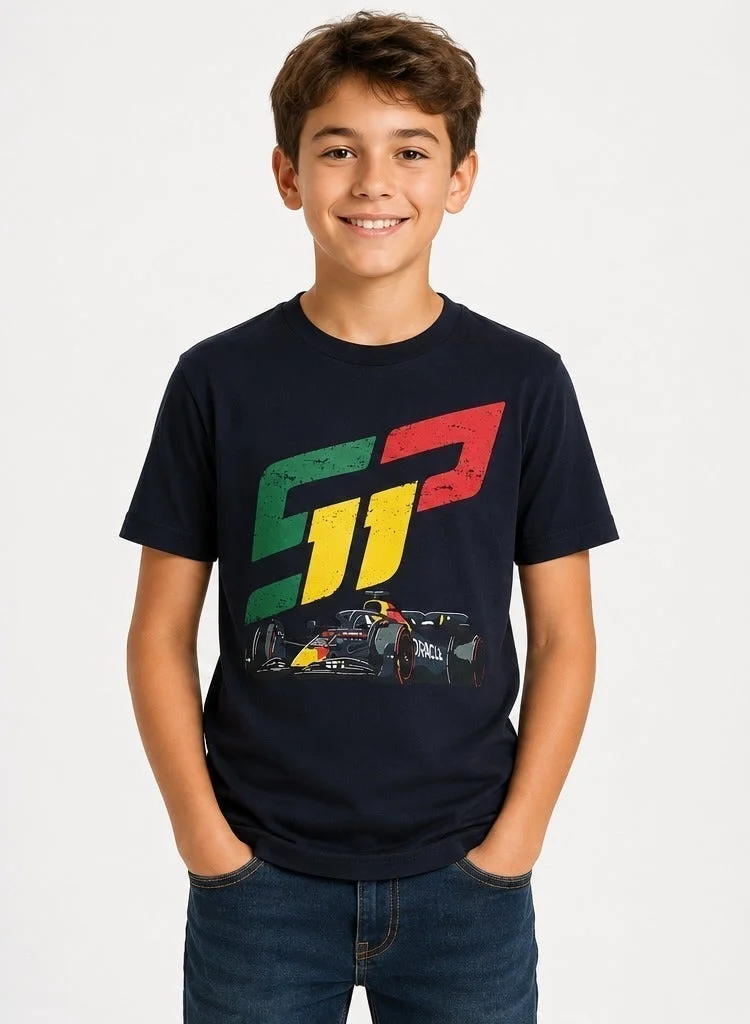 Red Bull Red Bull Racing Sergio "Checo" Perez Race Car Kid's T-Shirt