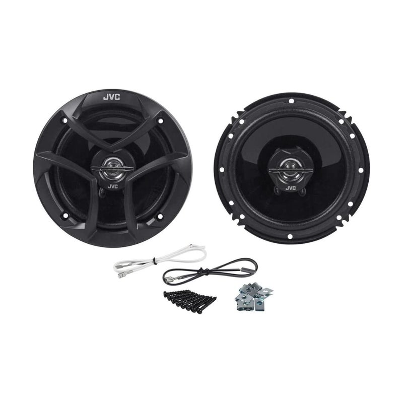JVC CS-J620 300W 6.5" CS Series 2-Way Coaxial Car Speakers, Set of 2, 6.5" Mica Cone Woofer & 1" PEI Tweeter, Hybrid Surround, Easy Installation - Image 5