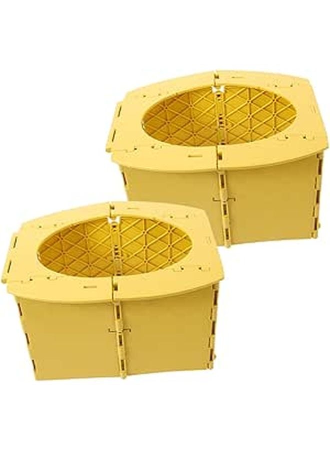 Portable Folding Travel Toilet Seat Outdoor Camping Potty Unisex Design - Image 1