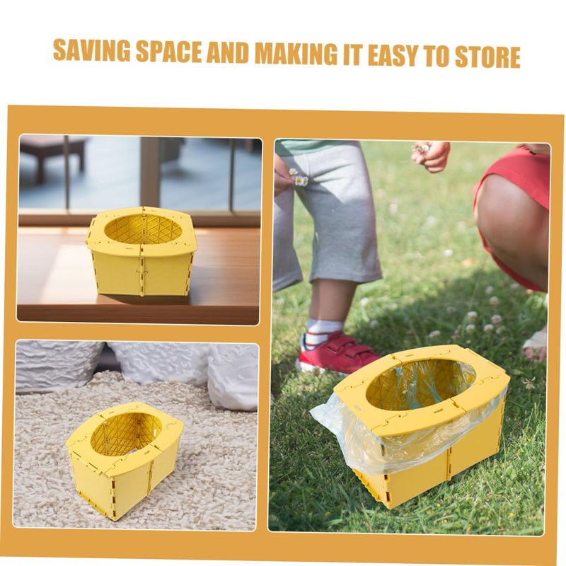 Portable Folding Travel Toilet Seat Outdoor Camping Potty Unisex Design - Image 4