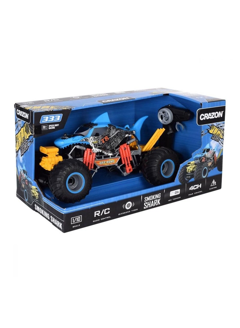 Crazon Shark Speed Drift Vehicle 1:10 with Remote Control - YC21122- 333 - Image 1