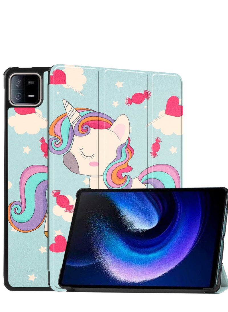 Case for Xiaomi Pad 6/6 Pro 11 inch  2023, Lightweight Hard Shell Smart Protective Cover with Multi-Angle Stand for Xiaomi Pad 6/6 Pro 11 inch - Image 1