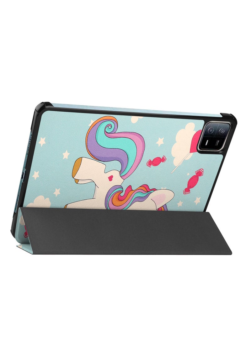 Case for Xiaomi Pad 6/6 Pro 11 inch  2023, Lightweight Hard Shell Smart Protective Cover with Multi-Angle Stand for Xiaomi Pad 6/6 Pro 11 inch - Image 2