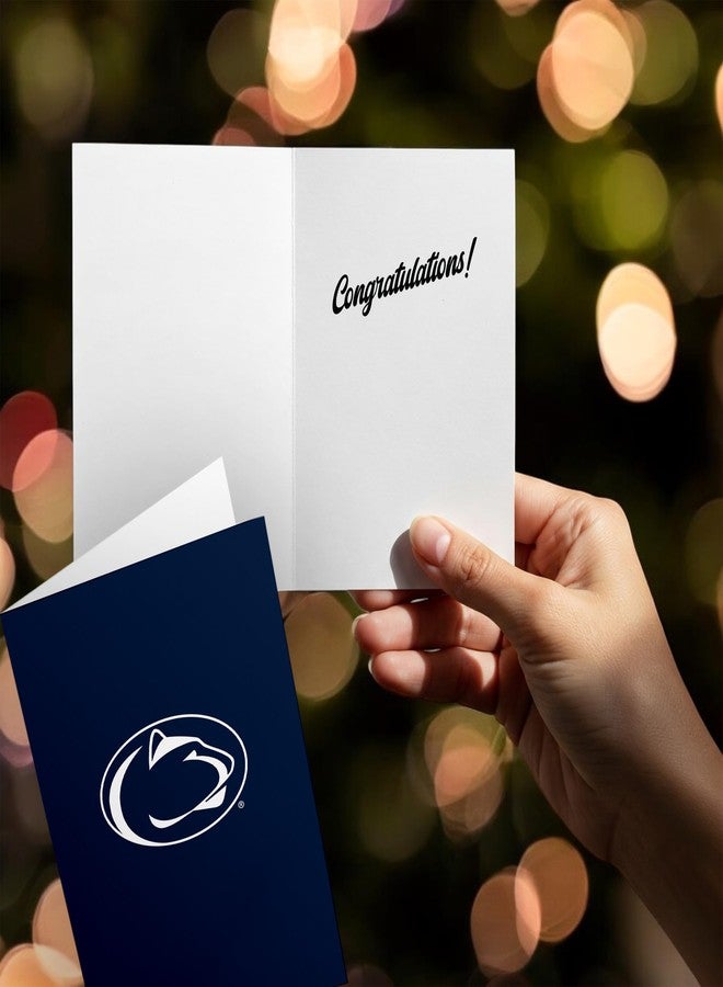 Desert Cactus Penn State 5x7 Inch Greeting Card The Pennsylvania State University PSU Nittany Lions Single Folded Cardstock with Envelope Party Celebration Officially Licensed (5x7 Card A - Congrats) - Image 5