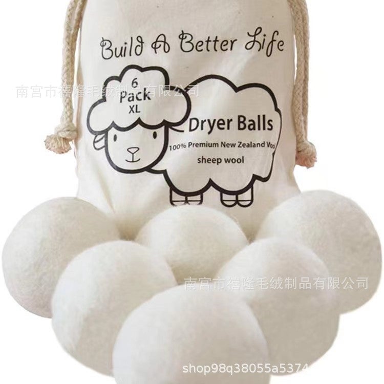 Wool Ball Anti-Tangle Drying Wool Ball Household Laundry Drying Antistatic Wool Drying Ball - Image 4